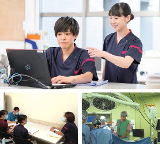 日本私立学校振興・共済事業団 東京臨海病院 “わたし”のプリセプターと実践指導者、病院全体でひとり一人の成長をサポートします。