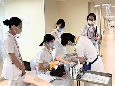 防衛医科大学校病院 若葉ナース　基本技術研修