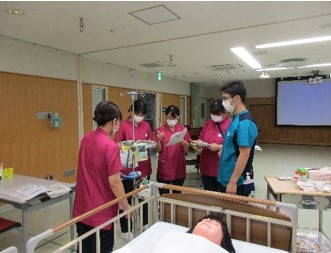 東京都立東部療育センター 研修の様子①