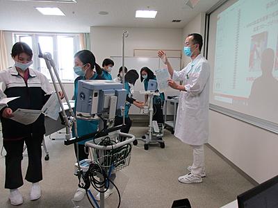 東京都立東部療育センター 研修の様子