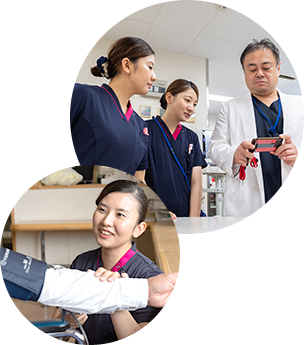 廿日市記念病院 新人看護師の1年目 ～各時期の目標に基づいて教育・研修を実施していきます～