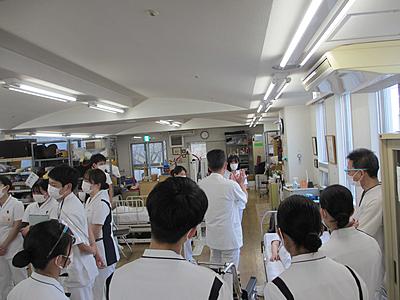 札幌山の上病院 新人研修に力を入れています。