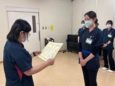 野崎徳洲会病院 ローテーション研修 修了式