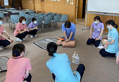 AOI国際病院 新人集合研修『急変時対応』