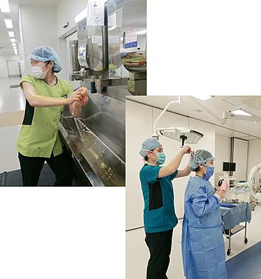 越谷誠和病院 【OPE室　NSの1日】