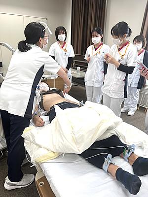 新古賀病院・古賀病院２１ 2024年度の看護部新人研修の様子になります♪