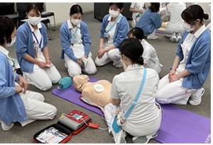 県立二葉の里病院（旧JR広島病院） 新人看護師ローテーション研修