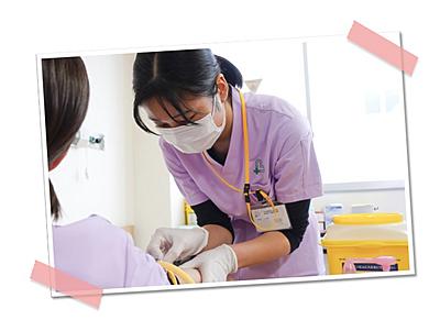 医真会八尾総合病院 採血演習