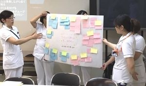 宝塚第一病院 新人フォローアップ研修の様子