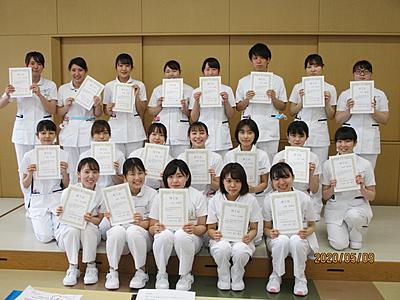 新潟県厚生農業協同組合連合会（JA新潟厚生連グループ） 1年間の研修を笑顔で修了！