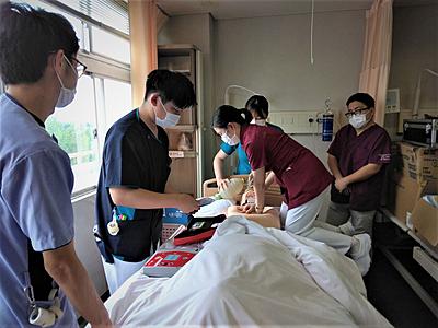 至誠堂総合病院 2023年入職の新人さんの研修風景②