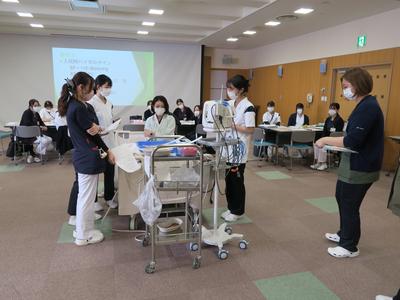 JCHO北海道病院 統合研修の様子
