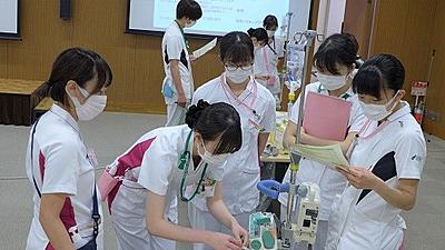 信州大学医学部附属病院 実践に即した看護技術の集合研修