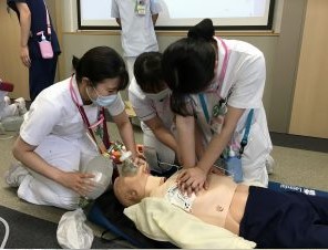 JA静岡厚生連遠州病院 新人BLS研修