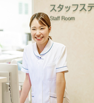 大阪府済生会千里病院 技術を身につけてから実践するので、自信を持って看護に臨めます。