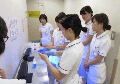 日野市立病院 新人1年目の研修時の様子