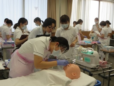 日野市立病院 新人１年目の研修時の様子