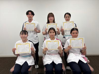 あがの市民病院（JA新潟厚生連） 1年間の新人研修を修了、未来の一歩を踏み出す