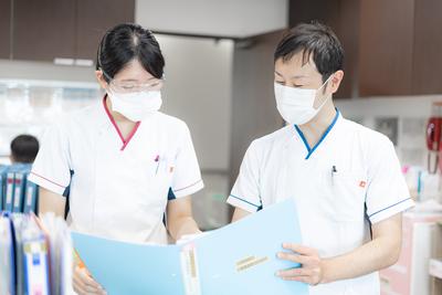 新潟西蒲メディカルセンター病院 教育担当者がつきます。