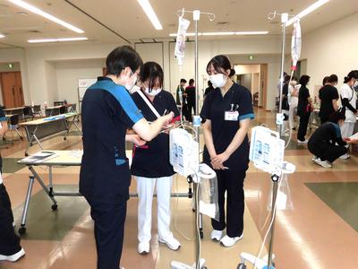 長岡中央綜合病院（JA新潟厚生連） 新人看護技術研修