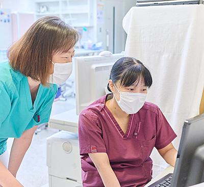 川崎市立多摩病院（指定管理者：聖マリアンナ医科大学） いつでもどこでもエビデンスのある看護が学べます