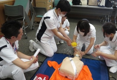 日野市立病院 新人１年目の研修時の様子