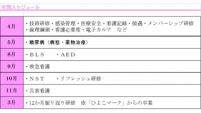 公立西知多総合病院 新人教育