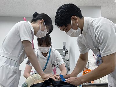 東邦大学医療センター大森病院 1年目の集合研修(5月）