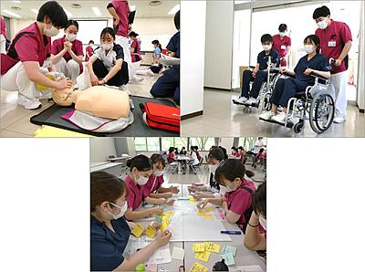 北里大学メディカルセンター 新人教育年間スケジュール