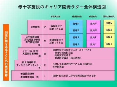 諏訪赤十字病院 赤十字施設のキャリア開発ラダーレベルに応じた各種教育の実施