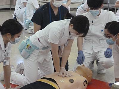 羽島市民病院 BLS研修