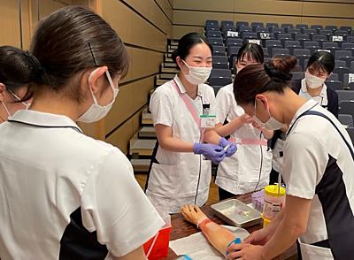 日本赤十字社愛知医療センター名古屋第二病院（やごとにっせき） 【新人研修風景２】