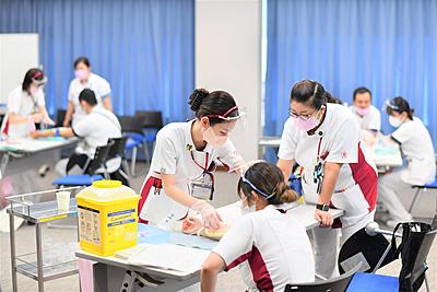 関西医科大学附属病院 研修の様子2