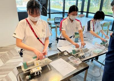 村上総合病院（JA新潟厚生連） 輸液ポンプ、シリンジポンプ技術研修