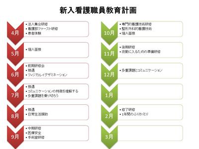 川嶌整形外科病院 看護部教育体制