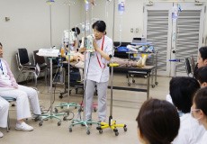 阪南中央病院 入職時研修の様子