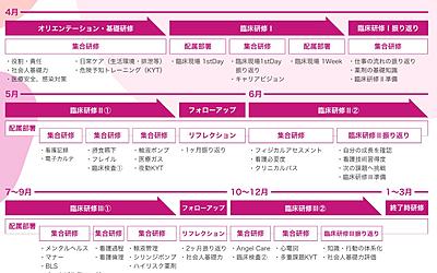 パナソニック健康保険組合　松下記念病院 新人教育
