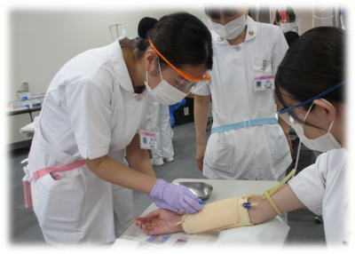 静岡赤十字病院 注射技術演習