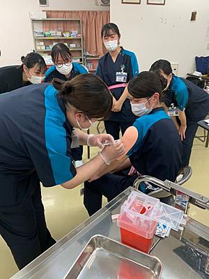 医療法人社団 協友会 吉川中央総合病院 新人研修の様子１