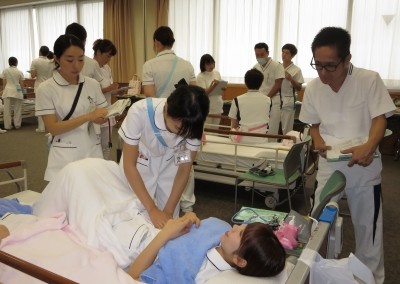 日野市立病院 新人１年目の研修時の様子