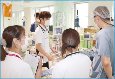 京都田辺中央病院	 急変時の対応研修