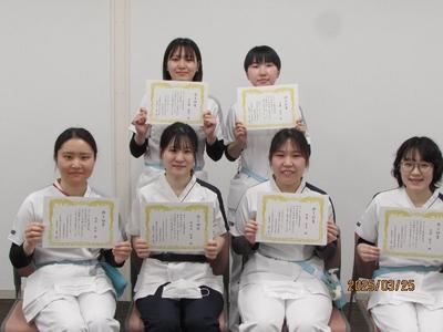 あがの市民病院（JA新潟厚生連） 1年間の新人研修を修了、未来の一歩を踏み出す