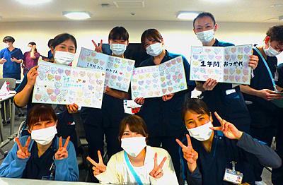 三郷中央総合病院 ２年目になっても同期は仲良しです。