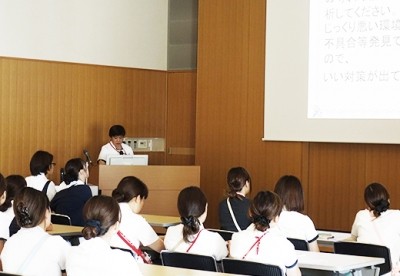 住友病院 クリニカルラダーレベルIIIの教育