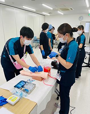 越谷誠和病院 新人研修