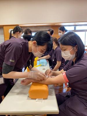 篠栗病院 新人教育