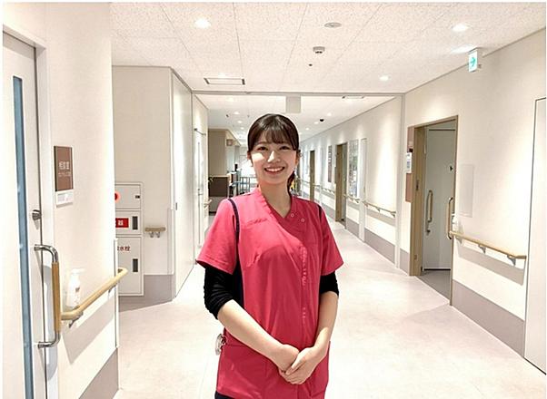 医療法人社団福寿会　急性期病棟・回復期病棟・慢性期病棟、地域包括ケア病棟等／在宅診療部／訪問看護 H.T（新卒入職）さん