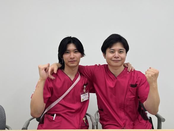 令和あらかわ病院 看護師1年目のT.UさんとT.Hさんさん