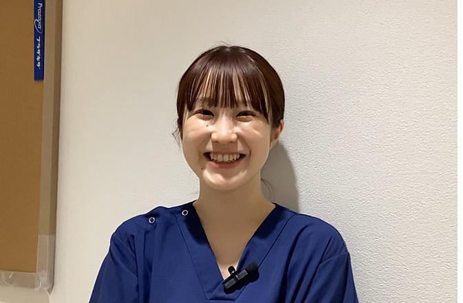 医療法人社団福寿会　急性期病棟・回復期病棟・慢性期病棟、地域包括ケア病棟等／在宅診療部／訪問看護 M.U（新卒入職）さん