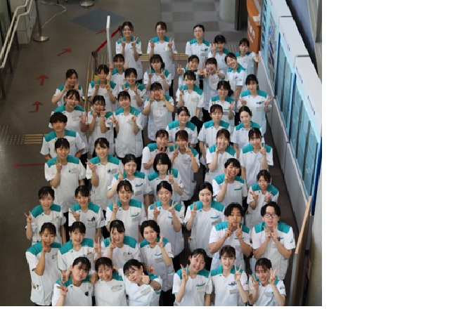 新潟大学医歯学総合病院 1年目看護師全員さん